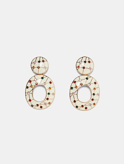 Leopard Print Earrings